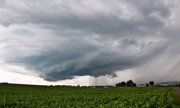 Supercela 22. 6. 2015 ve Vyškově