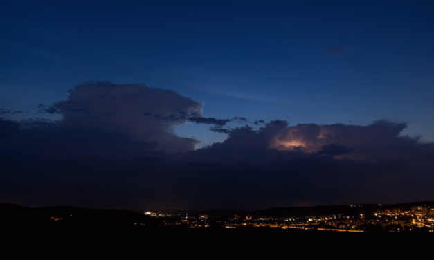 Bouřkový víkend v Brně 27. a 28. 7. 2018