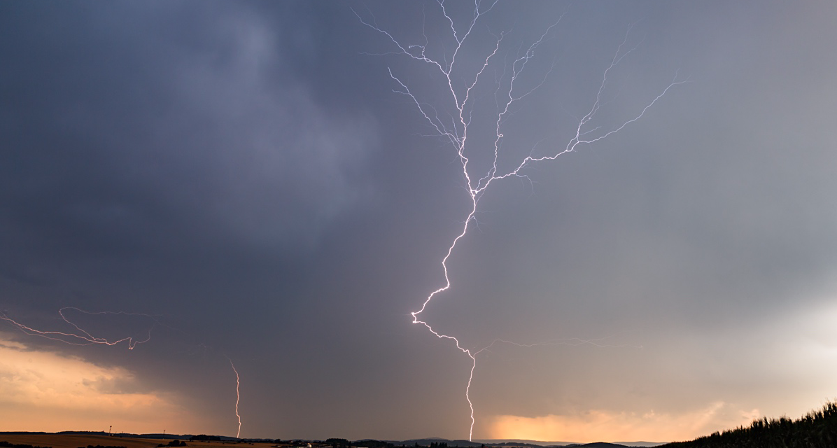 Bouřky 4. 8. 2018