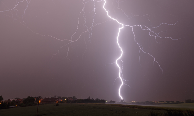 Večerní bouřky 20. 6. 2019